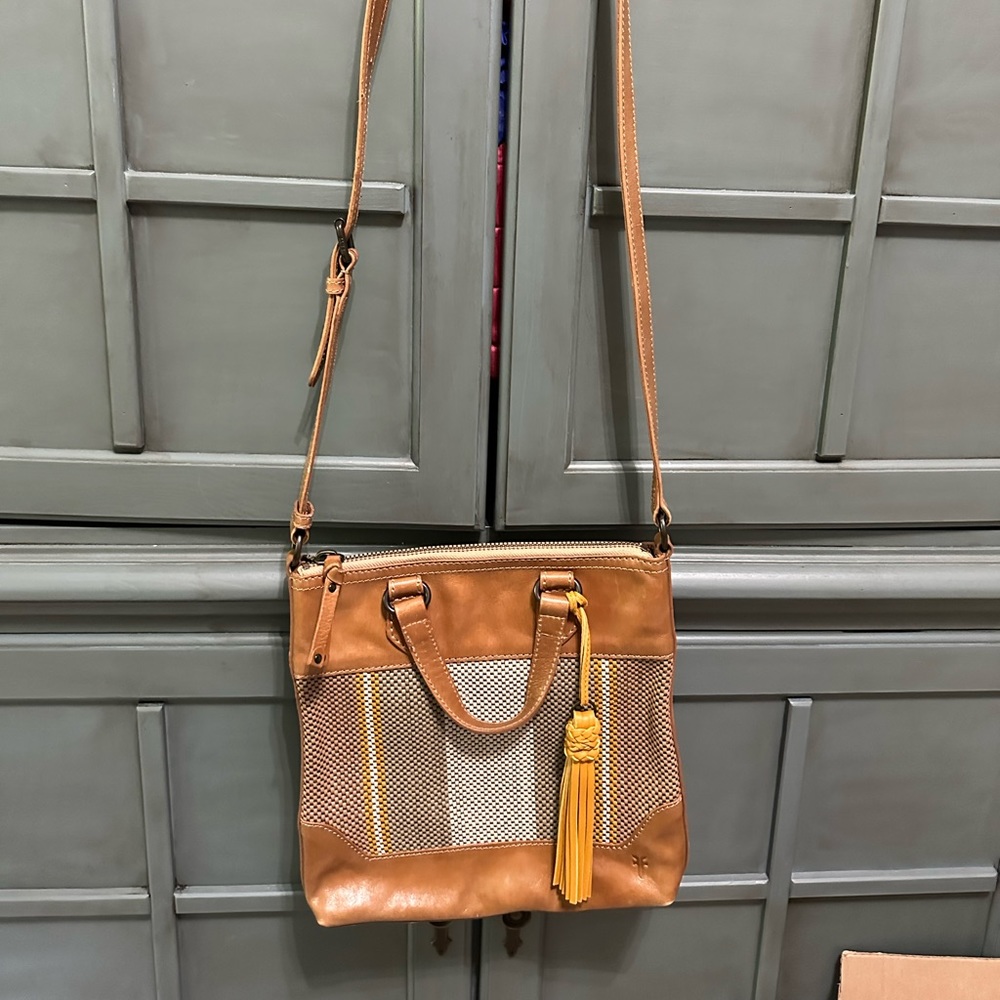 Frye multicolor crossbody. One carried once or twice.